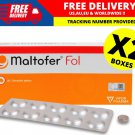 2 x Maltofer Fol Chewable Tablets For Iron Deficiency 60's NEW