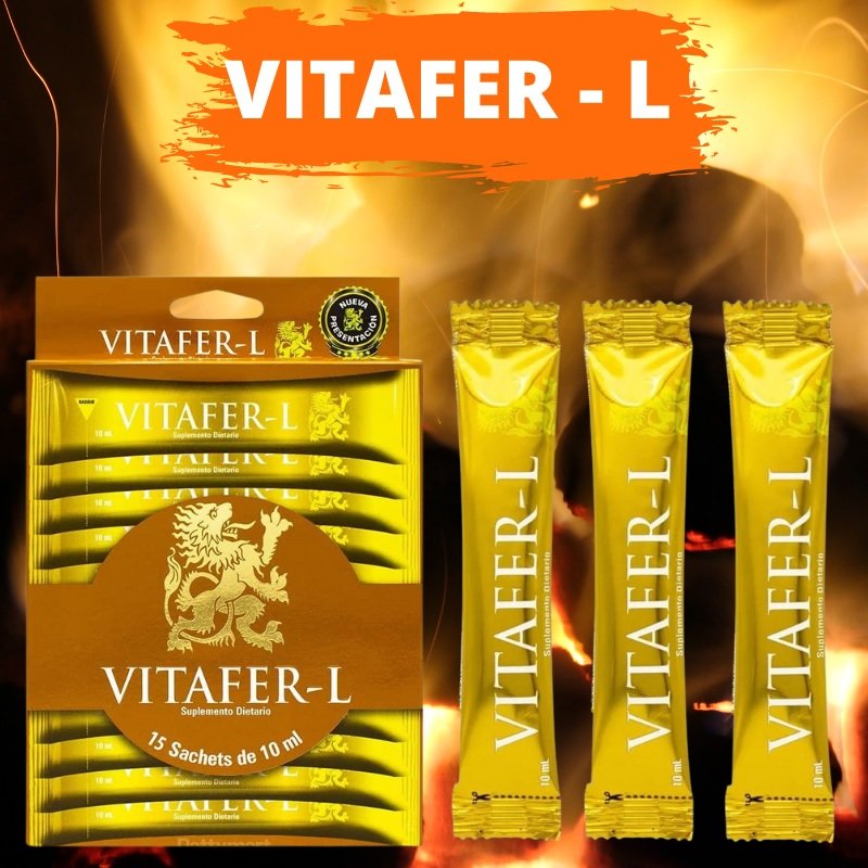 VITAFER-L Gold Multivitamin UNISEX 15 SACHETS x 10ml For Men Women ...