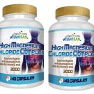 Magnesium Citrate Capsules 2000mg Per Serving - Highest Potency Capsules 280 capsule - 2 Bottle