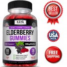 Elderberry Gummy Strengthen Immune Support Zinc, Vitamin C, Great Flavored Gummy