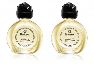 2 x COSWAY Designer Collection Perfume Oil Dewberry 17ml