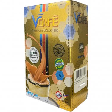 Premium Black Tea Black Ginger Extract By VOLTEN VCAFE 20 Sachets/Box