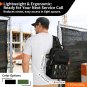 Tactical Electrician & HVAC Tool Chest Bag with 3-Point Harness, 15-Pocket 1680D Heavy Duty