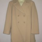 TALBOTS Light Brown Tan Double-Breasted Coat 24W 24