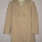 TALBOTS Light Brown Tan Double-Breasted Coat 24W 24
