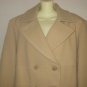 TALBOTS Light Brown Tan Double-Breasted Coat 24W 24