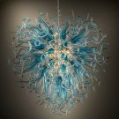 Luxury LED Chandelier Hand Blown Glass Chandeliers for Living Room Hanging Home Light