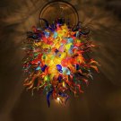 Vintage Colored Chandelier Lamp Luxury LED Gorgeous Hand Blown Glass Chandelier Lightings