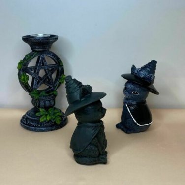 Witch Magic Cat Candle