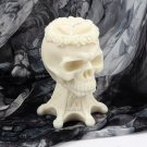 Gothic Skull Candle