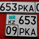 license plate Kazakhstan pairThe original!