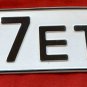 License plate Moscow Region New 790 region Russia! The original!