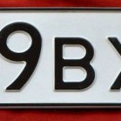 License plate Moscow Region New Region Without A Flag! 790 region Russia! The or License plate Moscow Region New Region Without A Flag! 790 region Russia! The or