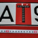 Rare Belarus license plate Transit.9977 Rare Belarus license plate Transit.9977