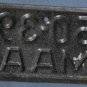 License plate of the USSR Moped Magadan 1956.RARE!
