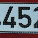 Car license plate Kyrgyzstan Original HOLOGRAMS! Original