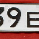 License plate Orel region 57 region Russia! The original!