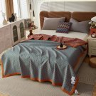 Jacquard Cotton gauze blanket Queen King