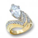 2 CT CLEAR CZ RING SZ 10