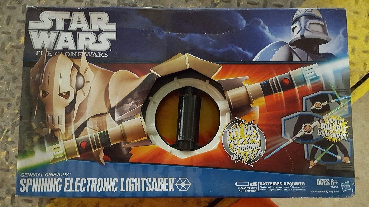 star wars grievous lightsaber