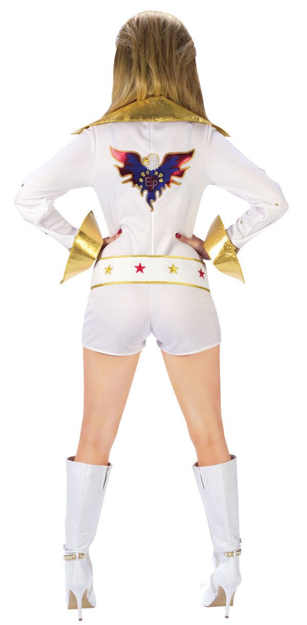 Elvis womans costume Sexy Elvis Presley Romper Officially licensed — free download