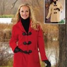 NEW WOMAN RED FLEECE JACKET GREAT FOR THOSE BREEZY DAYS RED LARGE OR XL