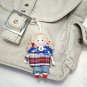 Doll accessory Handmade rag doll Pendant doll Keychain for a bag Miniature doll Gifts for girls