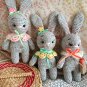 Amigurumi Handmade Rabbit with carrot Crochet bunny Gifts for you For kids
