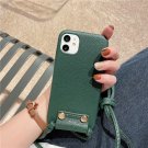 Diagonal Leather Case For iPhone 12 Pro