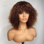 Women's Black African Small Curly Short Curly Hair Wig Long Hair Wig Short Curly Hair