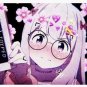 Aesthetic Cute Anime Smug Pink Little Girl --  iPhone Wallet