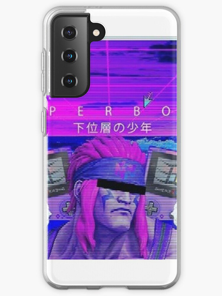 Aesthetic Cyberpunk Retrowave -- HyperBomB Samsung Galaxy Phone Case