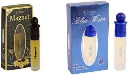 Al Nuaim Blue Wave & MAGNET Herbal Attar (Floral) 12 ml