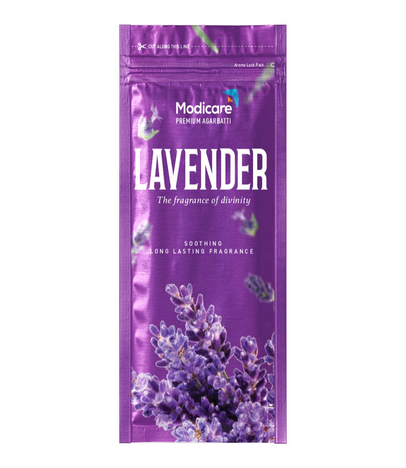 MODICARE PREMIUM AGARBATTI LAVENDER (84 STICKS)
