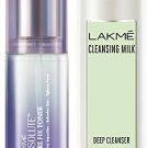 Lakmé Fix Toner, 60ml And Lakmé Gentle & Soft Deep Pore Cleanser, 60ml