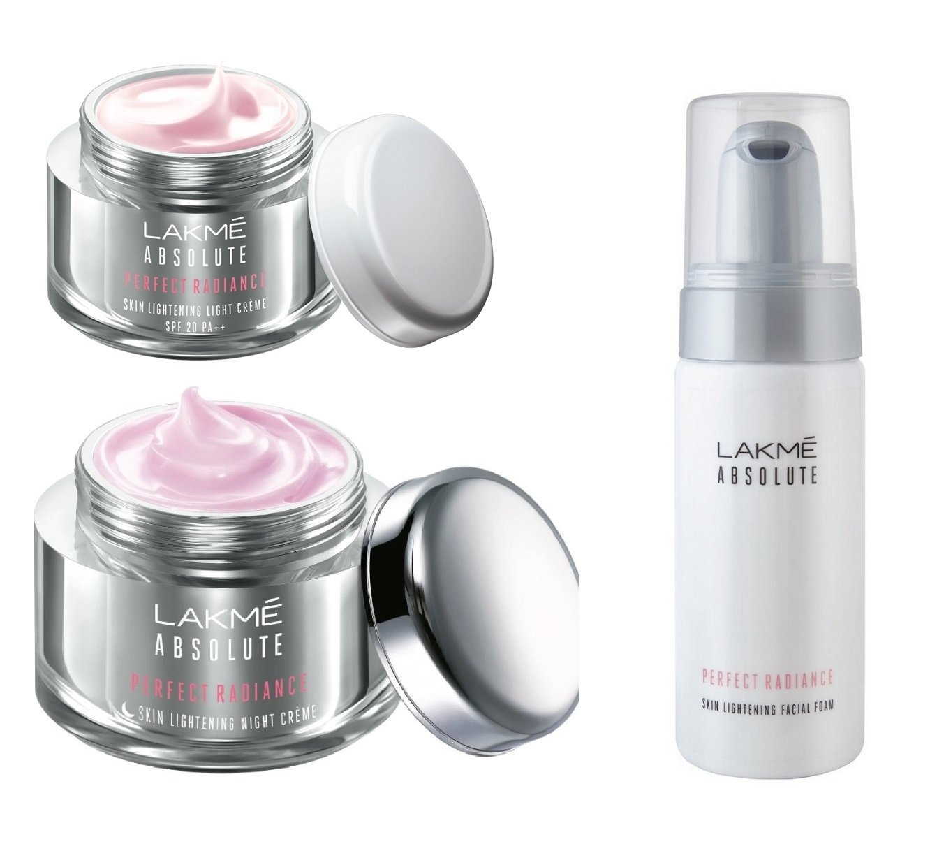 Lakm&Atilde;&copy; Day and Night Cream and Face Foam with Ayur Product in Combo -Set of 3