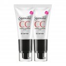 Spawake CC Cream 01 Light Beige with SPF 32/PA++, All Skin Types, 30g, Pack of 2