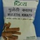 Patanjali Divya Mulethi Kwath 100 gm Herbal Ayurvedic Free Ship