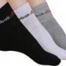 Reebok Men's Cotton Ankle Socks (Pack of 3)