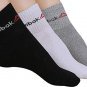 Reebok Men's Cotton Ankle Socks (Pack of 3)