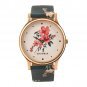Watch for Women, Analog Strap Watch, Brass Dial, Ladies Wrist Watch, Printed Strap