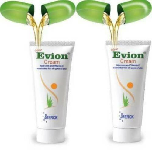 Evion Cream With Aloe vera + Vitamin E 60 gm pack