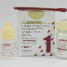 GC Corporation Gold Label Type 1 Glass Ionomer Luting and Lining Cement Mini 15 gm