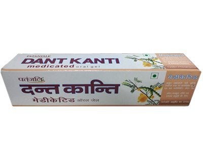 PATANJALI DANT KANTI MEDICATED TOOTHPASTE 100 GM