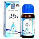 SBL Drops No 3 Urinary Track Infection (30ml) Homeopathy Homeopathic Remedies