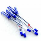 20X Cello Fine Grip Transparent Body Smooth Flow Ink Ball Point Pen -Blue ink