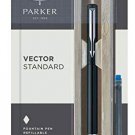 Parker Vector Standard CT Fountain Pen (Blue Ink)