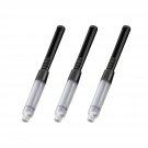 Parker Slide Fountain Pen Ink Converters, Pack of 3