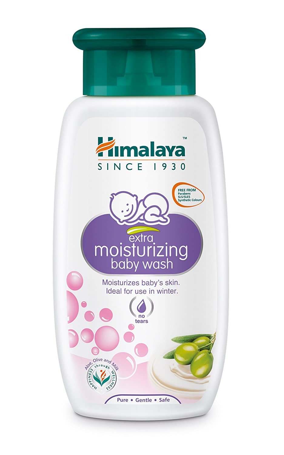 Himalaya Baby Care Extra Moisturizing Baby Wash, 100ml