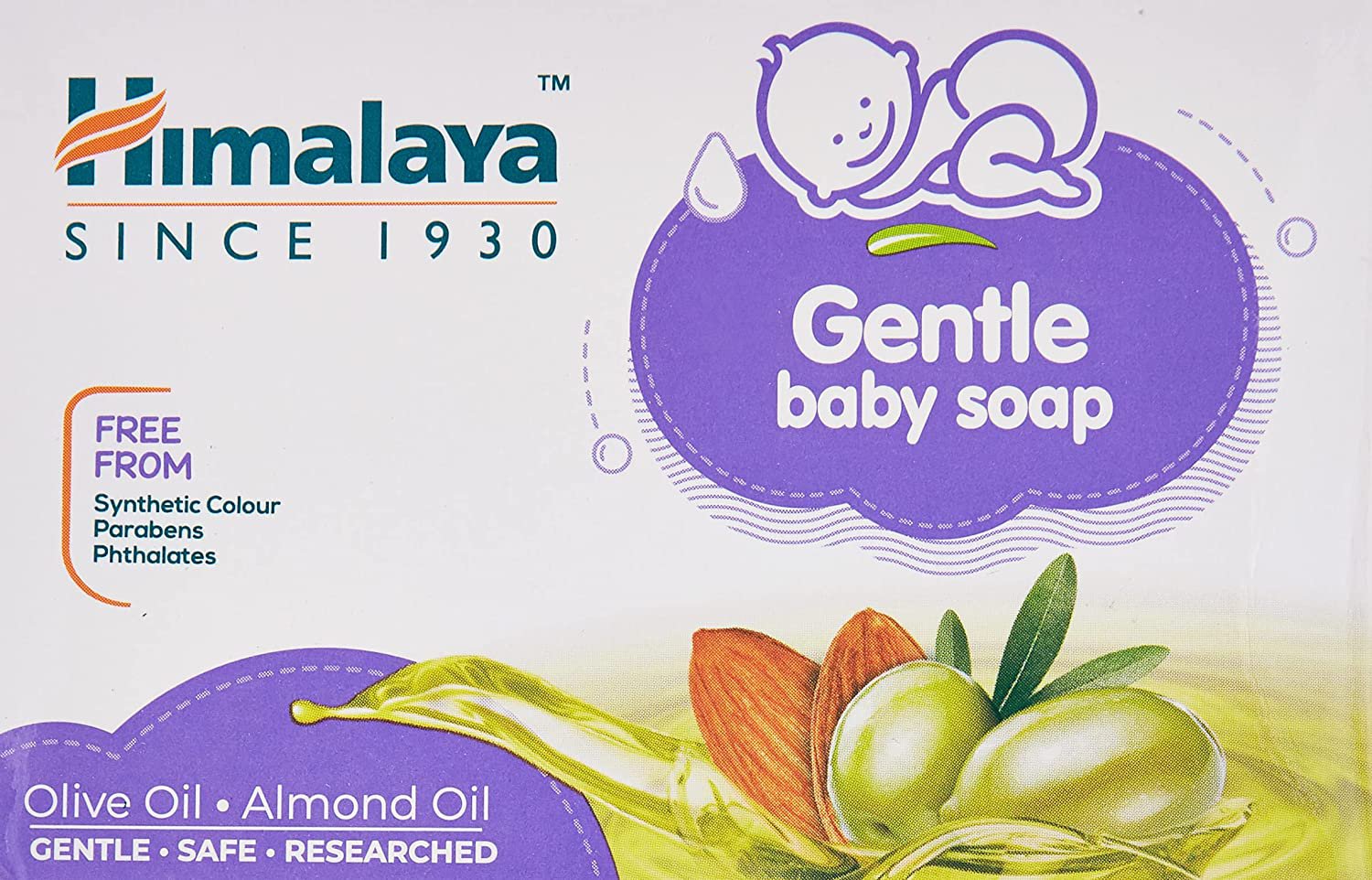 Himalaya Gentle Baby Soap 125GM pack of 2